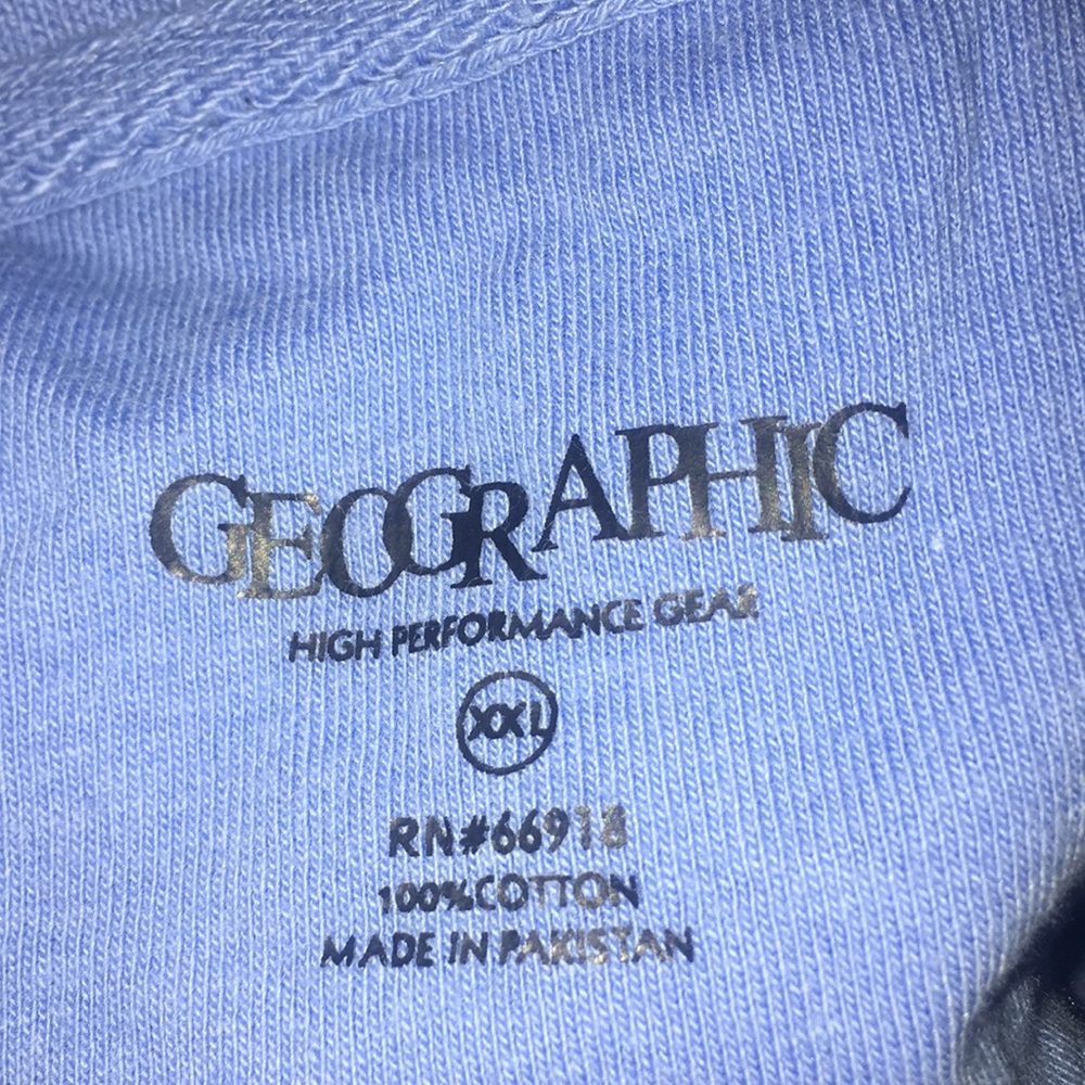 Long sleeve blue shirt